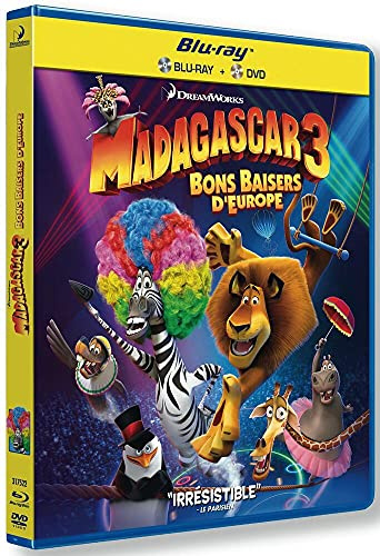 Madagascar 3 : bons baisers d'europe [Blu-ray] [FR Import]