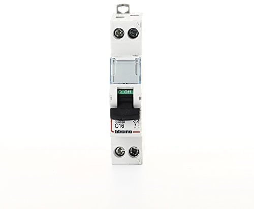 BTicino FA881C16 Interruttore Automatico, 1P+N 4.5 kA, 16 A