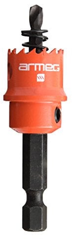 Armeg SSH016 16 mm Sheet Steel Holesaw, Red
