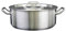 Thunder Group SLSBP015, 15 Quart Stainless Steel Brazier with Cover, Commercial Braising Pan with Lid, Professional Braiser