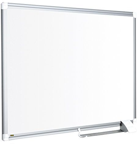Bi-Office New Generation A9 Magnetic Whiteboard – 1200 x 900 mm, Ceramic Surface, Aluminium Frame