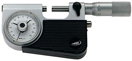 Helios Preisser 849502 Feinzeiger mit Bügelmessschraube, 25-50 mm