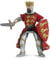 Papo 39338 - Richard Löwenherz, Spielfigur, rot