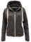 Parsa Fashions Ladies Plain Zip Up Hoodie Womens Fleece Hooded Top Long Sleeves Front Pockets Soft Stretchable Comfortable (Charcoal/2XL UK-16)