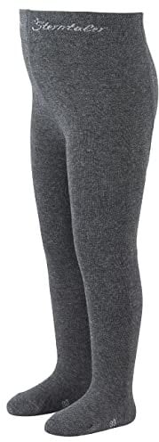 Sterntaler Jungen Strumpfhose Uni Sport Leggings, Anthrazit Melange, 92