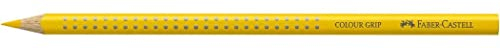 FABER-CASTELL 112407 - Buntstift 2001, Colour Grip, kadiumgelb, 1 Stück