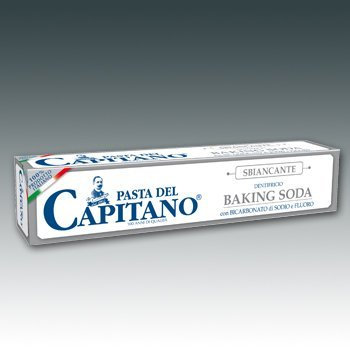 Pasta del Capitano Dent Baking Soda 100 ml Geschmacklos Zahnpasta