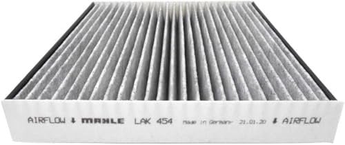 MAHLE LAK 454 Interior Cabin Air Filter - Carbon Activated Pollen Filter - with odor protection - Car
