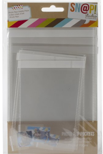 Simple Stories Snatp! Foto-Flips für 15,2 x 20,3 cm Ordner, 12 Stück