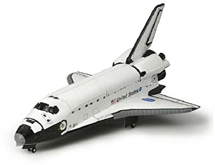 Tamiya 300060402-1:100 Space Shuttle Atlantis, Silber