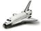 Tamiya 300060402-1:100 Space Shuttle Atlantis, Silber