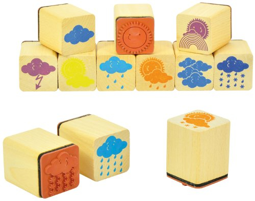 EDUPLAY Eduplay_220116 220116 Wetterstempel Holz