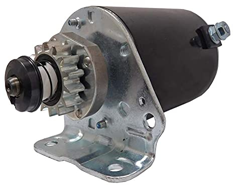 Starter kompatibel mit Briggs und Stratton Cub Cadet 14.5 16 16.5 17 17.5 18 18.5 PS kompatibel mit John Deere New Holland Toro 14 Zähne Getriebe 593934 693551 LG69355 1 BS69. 3551 SE501848 SBS0047