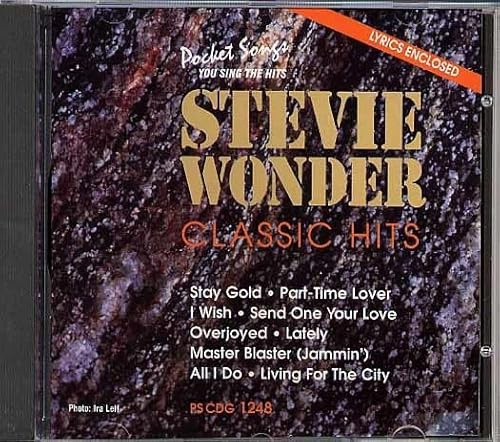 CDG Pocket Songs Stevie Wonder Classics Hits