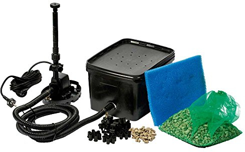 Ubbink Set FILTRO BIOLÓGICO + Bomba “BIOPURE 2000 Basic Set” - CAPACIDAD 16L / Bomba ELIMAX1000