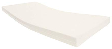 Dibapur® Rollmatratze Orthopädische Kaltschaummatratze (Rollmatratze) 100x190 x Kernhöhe 11 cm und mit Standard (Achtung! Bezug und Kern Farbe kann abweichen!) Bezug (Glatt) ca. 11,2 cm