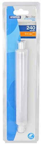 Status S3S221LED1PK6 S15s 3 W luce - Lampadine LED, Opale