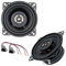 sound-way Altavoces de 2 vías 10 cm Compatible con Citroen C1 / Saxo
