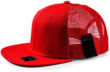 MSTRDS Herren MoneyClip Trucker Snapback Baseball Cap, Rot (red 5102), One Size