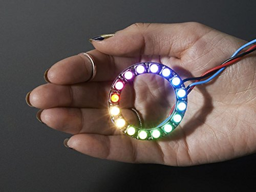 Adafruit NeoPixel Ring - 16 x 5050 RGBW LEDs w/ Integrated Drivers [ADA2854]
