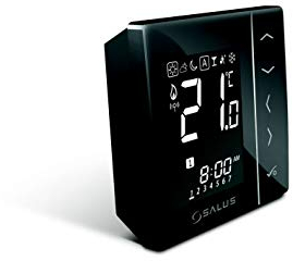 Salus VS20WRF 4-in-1 VS20WRF Digitales Thermostat Smart Range weiß, Clear, 1484555