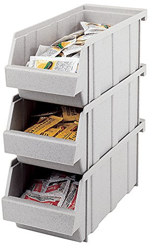 Speckled Grey Versa Bin (Single) | Hands-free step pedal opens lid smoothly, trapping waste odours securely for busy commercial restrooms and guest spaces.