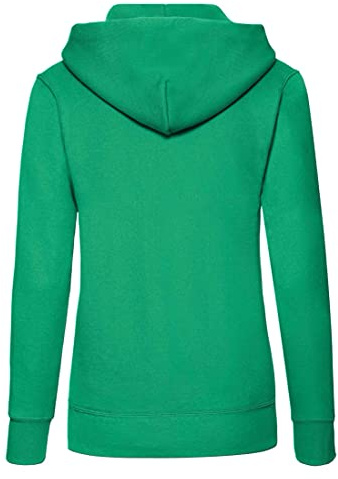 FRUIT OF THE LOOM Men's Pull-over Classic Hooded Sweat, Kelly Green, L UK