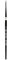 Silver Brush Limited - Traceur pour l’Aquarelle 3007S4 Black Velvet - Manche Court - Taille 4