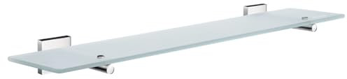 SMEDBO Wandhalterung, poliertes Chrom, RK347 Haus-/Badezimmer-Glasregal, poliertes Chrom