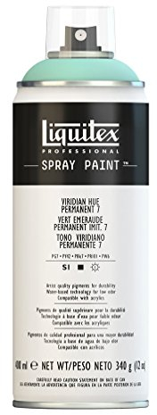 Liquitex 4457398 - Vernice Spray Professionale A Base D'acqua, Verde Smeraldo Permanente Imitazione, 400 ml, 1 Pezzo