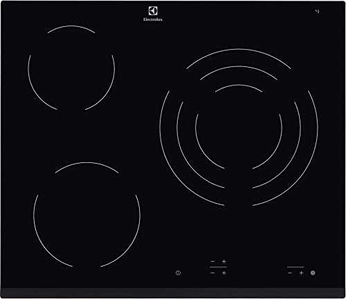 Electrolux ehf6232fok Platte – Platten (integriert, Induktion, verre-céramique, schwarz, griffig, oben rechts)