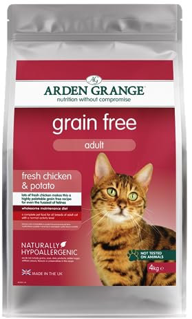 Arden Grange Adult Dry Cat Food, Fresh Chicken & Potato, 4kg