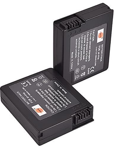 DSTE® 2x NP-FF50 Rechargeable Li-ion Battery Pack for Sony DCR-HC1000 DCR-HC1000E DCR-IP1 DCR-IP1E DCR-IP1K DCR-IP200K DCR-IP210E DCR-IP220 DCR-IP220E DCR-IP220K DCR-IP45E DCR-IP5 DCR-IP55 DCR-IP55E DCR-IP5E DCR-IP7 DCR-IP7BT DCR-IP7E DCR-PC106 DCR-PC106E DCR-PC107 DCR-PC107E DCR-PC108E DCR-PC109 DCR-PC109E DCR-PC350 DCR-PC350E Camera as NP-FF51 NP-FF51S