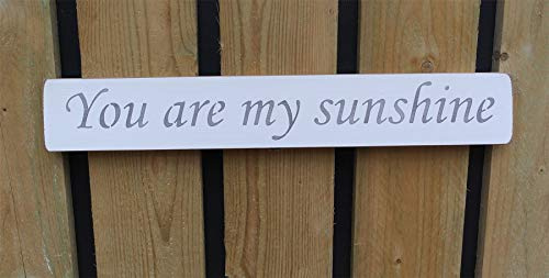 You Are My Sunshine – Massivholz Home Decor Schild handgefertigt von Vintage Produkt Designer Austin Sloan