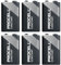Duracell DP-9V-6 Process 9 V Batteries, Alkaline Batteries for Effectors/Musical Instruments, Set of 6