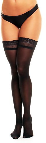 GLAMORY Vital 40 halterlose Stützstrümpfe-schwarz-52-54