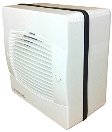 Manrose PrimelineManrose 4 / 100mm Window Extractor Fan with Pull Cord, Black, Metal, Functional