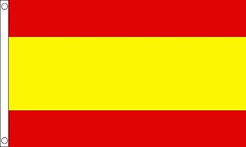 3Ft x 2Ft Flag Bandera de España sin Escudo
