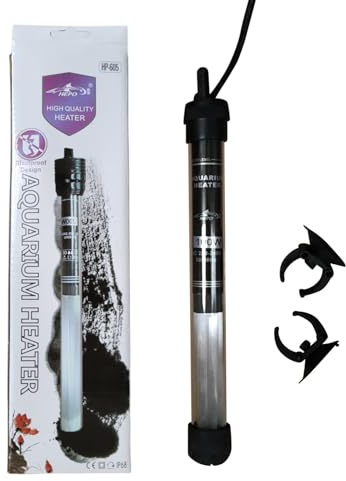 Hepo HP-605 Aquarium Submersible Fish Tank Heater Thermostat 25w to 300w (75w)