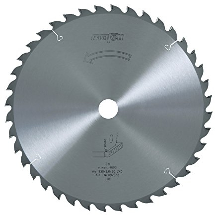 Mafell Lame De Scie Circulaire Mafell 330 X 2,2/3,6 X 30 Mm 40 Dents