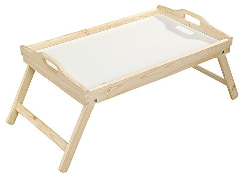 Kesper 69014 Servier-/ Bettbrett aus Kiefernholz, 50 x 30,5 x 23 cm