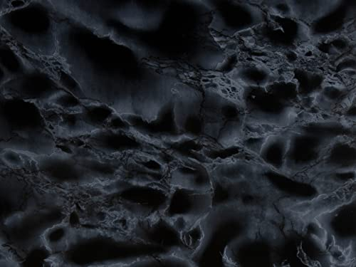 Fablon FAB10355 67.5 cm x 2 m Roll Marble Effect, Black