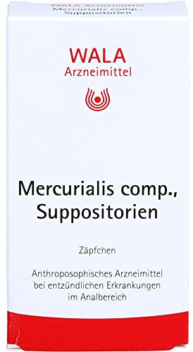 WALA Mercurialis comp. Zäpfchen, 10 St. Zäpfchen
