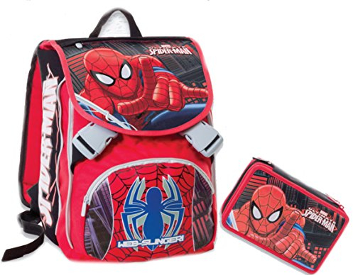 Backpack School Pack C/Gadget Superpower Spiderman