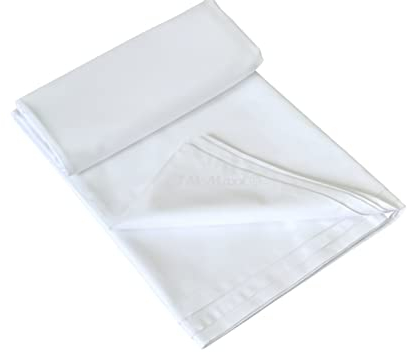 TM MAXX Bettlaken/Haustuch/Tischdecke 100%Baumwolle ohne Gummizug(6 Verschiedene Größe) 150g/160x200cm