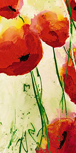 empireposter Reil, Heidi - Klatschmohn - Kunstdruck Artprint Gemälde Mohnblumen - Grösse 50x100 cm