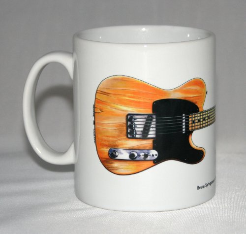Guitar Mug. Bruce's 50's Fender Esquire Illustration