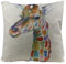 Nunubee Leinen Baumwoll Dekokissen Fall Schlaf Sofa Auto Taille Sitzkissenbezug Giraffe