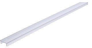 Reprofil Abdeckung P-01-08, 2000 mm, matt 75% transmission 983003