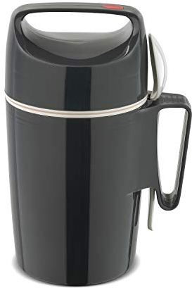 ROTPUNKT 850-17-00-0 850 Récipient Alimentaire Verre/Plastique Gris Ardoise 20 x 10 x 10 cm 0,85 L